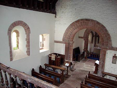 Kilpeck Church - The Nave